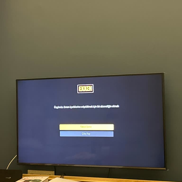 Exxen TV Uygulaması Üyelik Sorunu