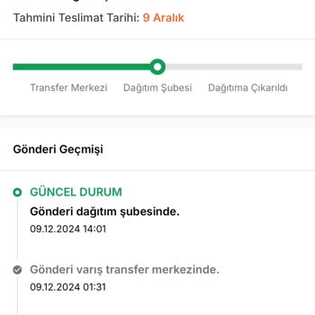 Aras Kargo'nun Teslimat Gecikmesi Ve İletişim Sorunları