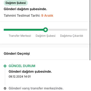 Aras Kargo'nun Teslimat Gecikmesi Ve İletişim Sorunları