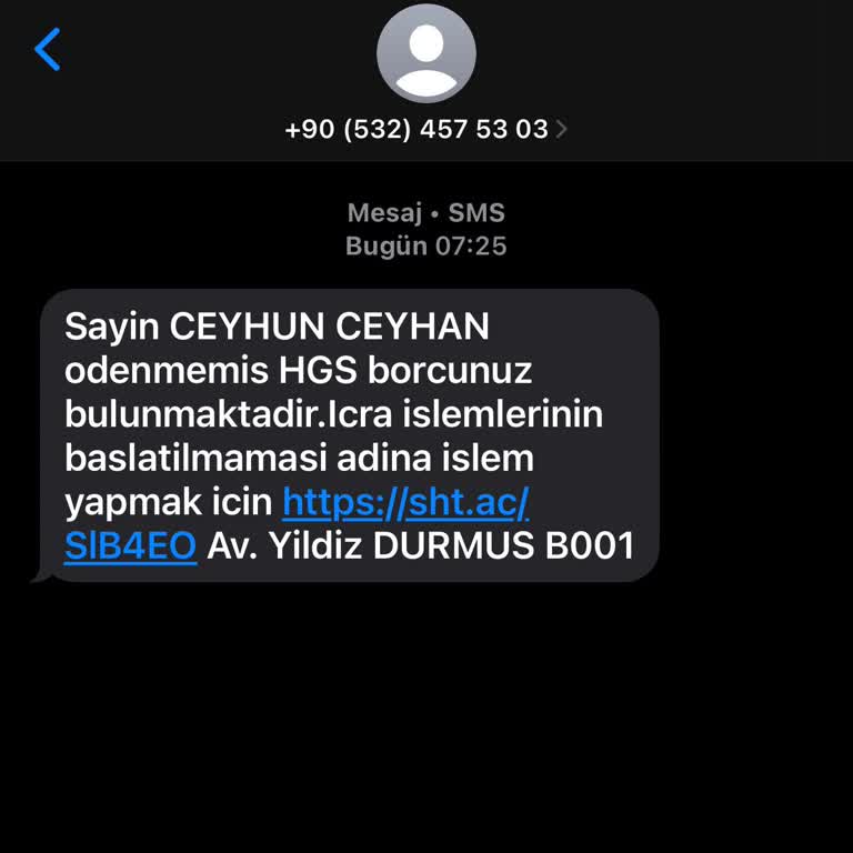 Kimlik Bilgisi Güvenliği Ve Sahte HGS Borcu Tehdidi