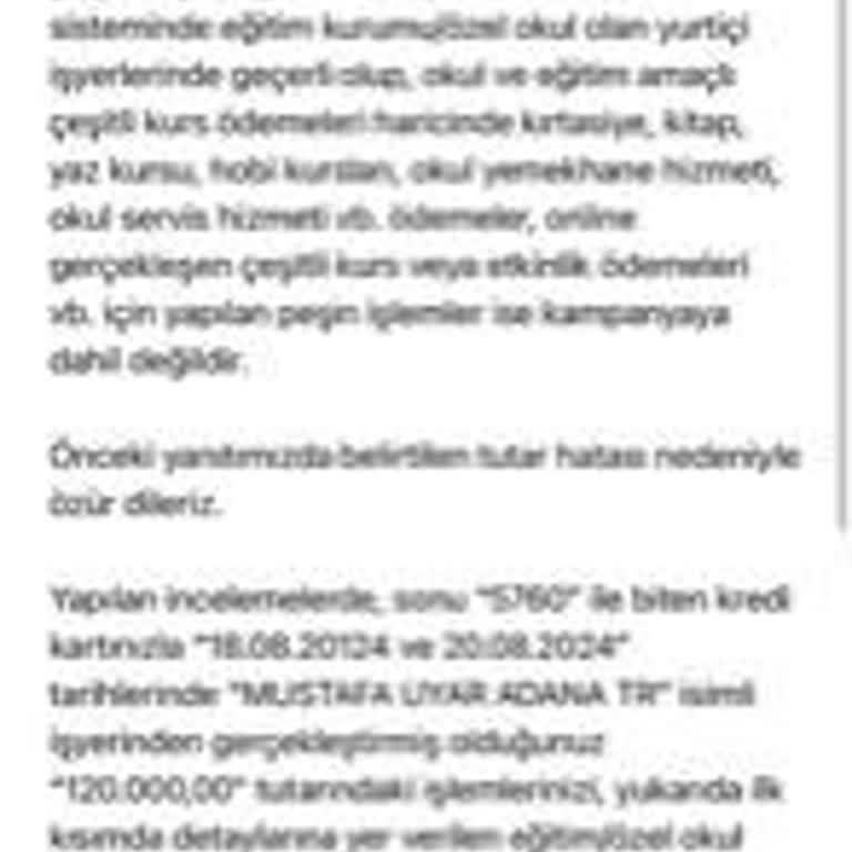 Eğitim Ödeneği Mağduriyeti: İş Bankası'ndan Geri Dönüş Bekleniyor