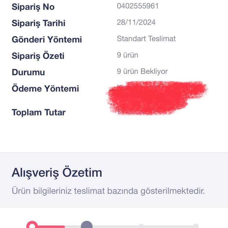 Penti'den Alışverişte Yaşanan Sipariş Sorunu