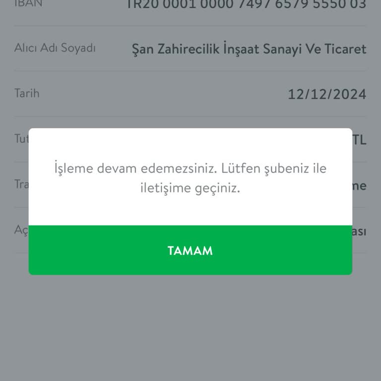 Hesap Kullanım Engeli Ve Para İadesi Sorunu