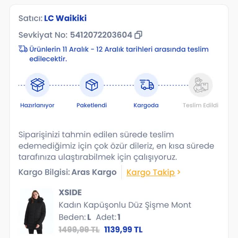 Teslim Edilen Ürünlerin Sistemde Görünmemesi Sorunu