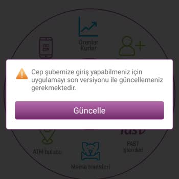 Mobil Bankacılık Güncelleme Krizi