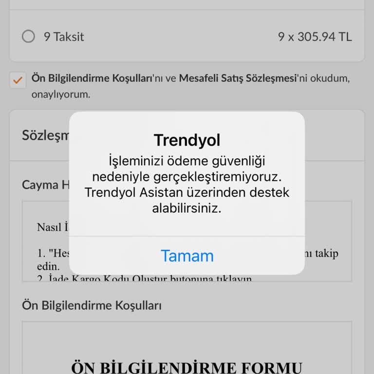 Eksik Ürünler Ve Hesap Askıya Alınma Sorunu
