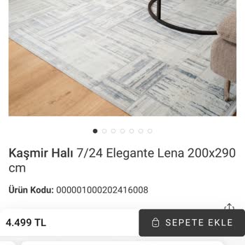 İndirimli Halı Siparişim İstem Dışı İade Edildi