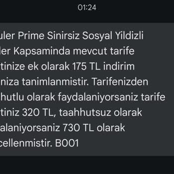 Taahhütlü Paket Fiyatında Yanıltıcı Bilgilendirme