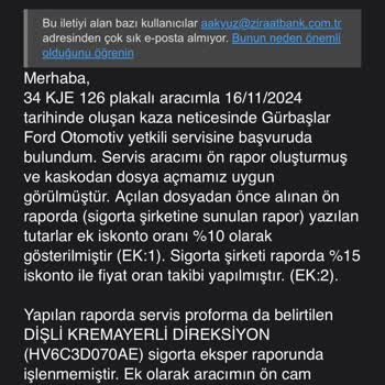 Hatalı Ekspertiz Ve Eksik Parça Sorunu