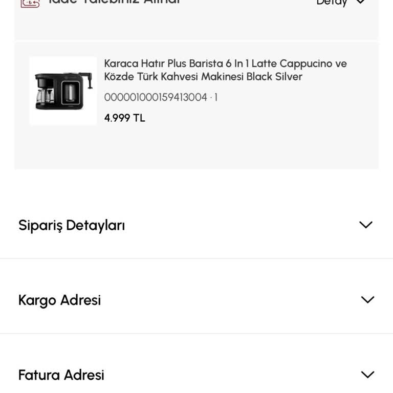 Karaca'dan Alınan Ürün Teslim Edilmiyor Ve İade Sorunu Yaşanıyor