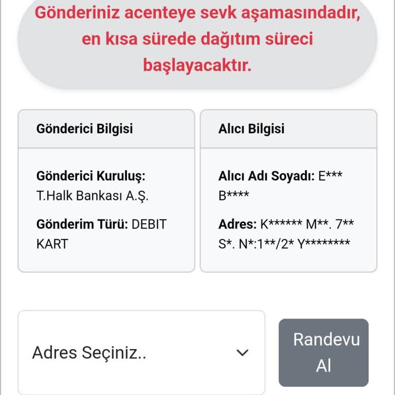 Kredi Kartı Teslimatındaki Gecikme Ve İletişim Sorunları