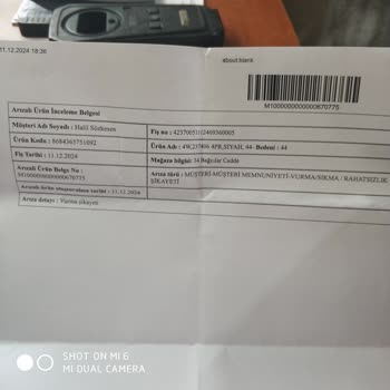 Aynı Gün İade Sorunu Ve İnceleme Süreci