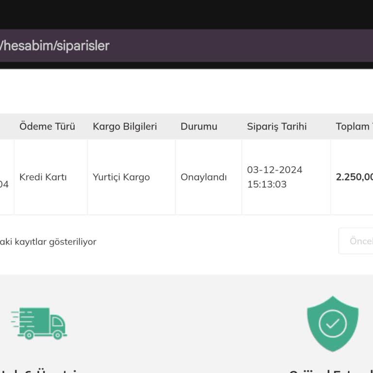 Siparişim Neden Hala Kargoya Verilmedi