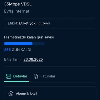 Hizmet Kesintisi Ve Ücret İadesi Talebi