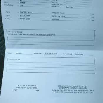 Motolux Cargo 14000 İle Sürekli Motor Sorunları Ve Yetersiz Servis Desteği