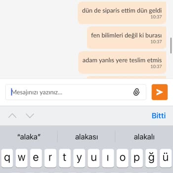 Yanlış Teslimat Ve Yetersiz Müşteri Hizmeti