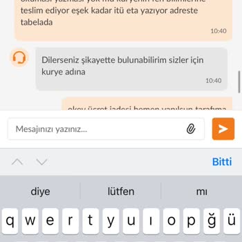 Yanlış Teslimat Ve Yetersiz Müşteri Hizmeti