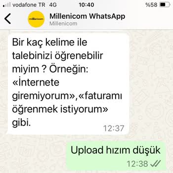 Millenicom'da Çözülmeyen Upload Hızı Sorunu