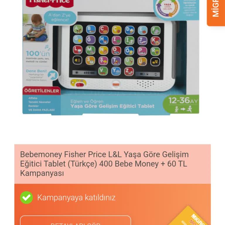 Migros'un Bebek Puanlarıyla Hayal Kırıklığı