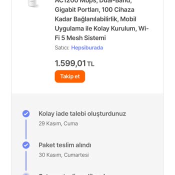 Hepsiburada Para İadesi Yapılmadı!