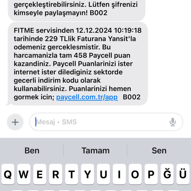 İzinsiz Ücretlendirme Ve Yanıltıcı Mesaj Sorunu