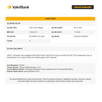 Termosifon Arızası Ve Yetersiz Teknik Destek