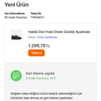 Hotiç Ürünü Değişim Talebi Reddedildi: Hepsiburada'da Mağduriyet