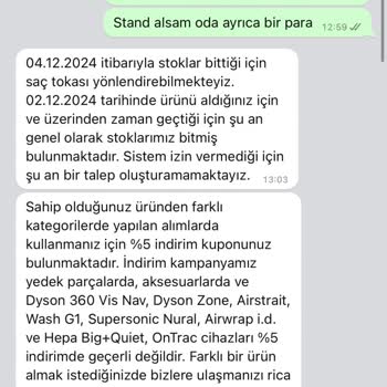 Dyson Türkiye'den Stand Hediyeli Hayal Kırıklığı