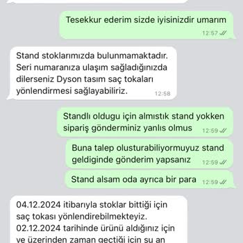 Dyson Türkiye'den Stand Hediyeli Hayal Kırıklığı