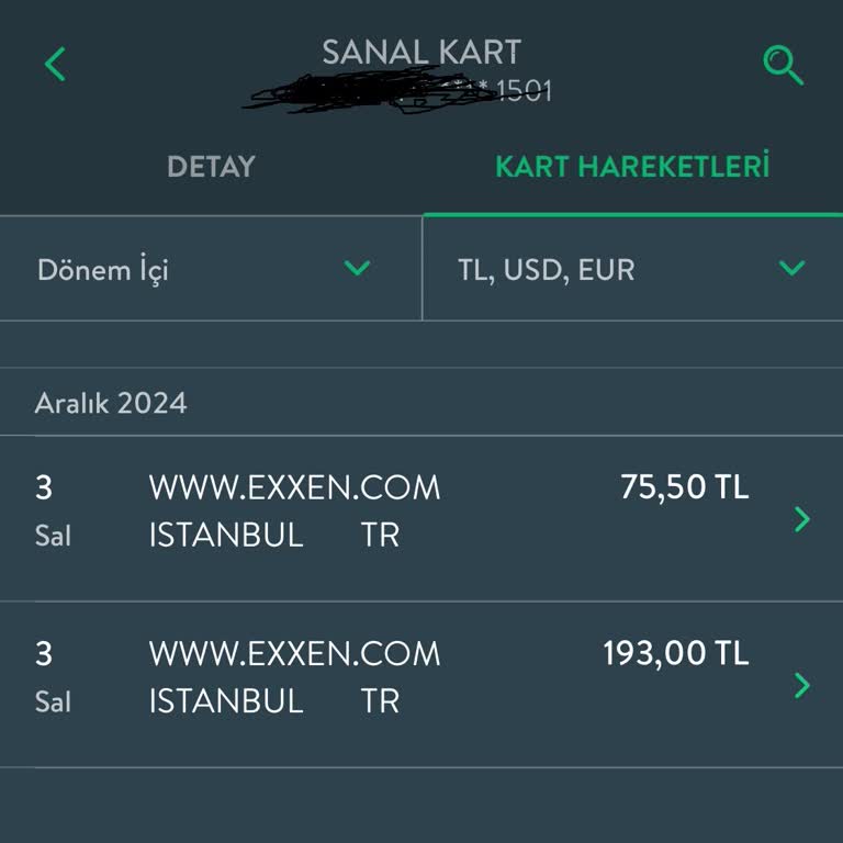 Exxen Üyelik Sorunu Ve İade Talebi