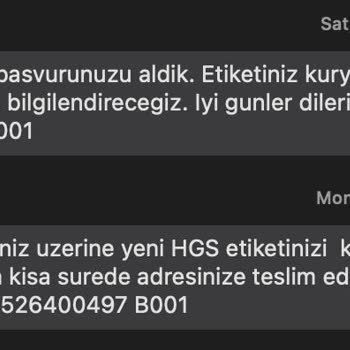 Akbank HGS Etiketi Teslimat Sorunu Ve Yanıltıcı Bilgilendirme