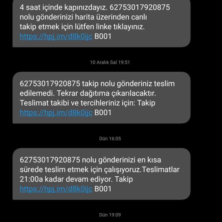 Kargo Sürecinde İletişim Eksikliği