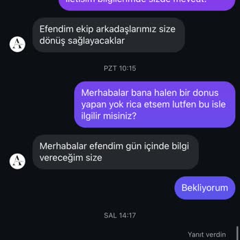 Sipariş Sonrası İlgisizlik Ve Oyalama