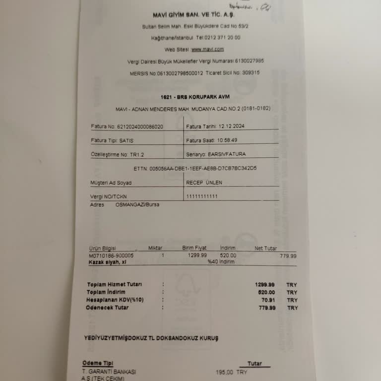 Mavi Jeans'te Değişim Mağduriyeti: Aynı Ürüne Fark Ödemek