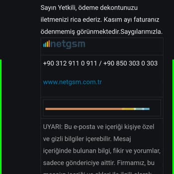 Fatura İptali Sonrası İletişim Sorunu