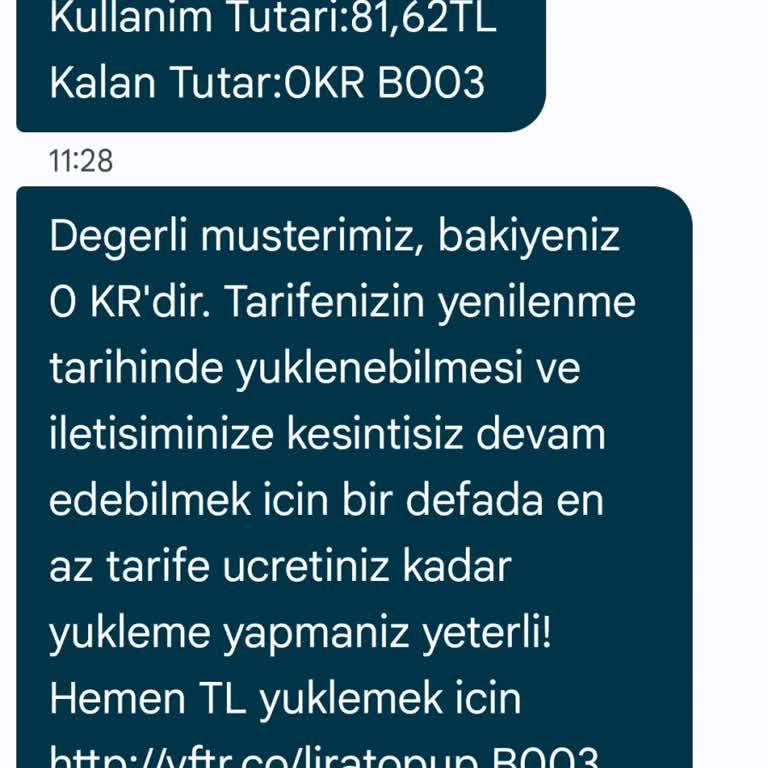 Beklenmedik Ücret Kesintisi Ve Yetersiz Hizmet