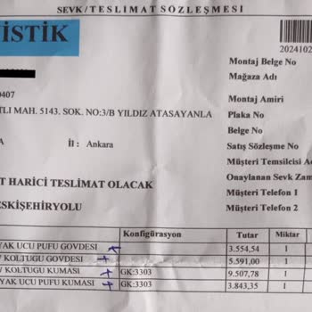 Eksik Teslimat Ve Yetersiz İade Teklifi