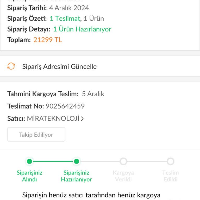 Trendyol'da Güven Sorunu Ve Satıcının Art Niyetliliği!