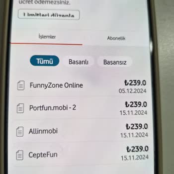 İzinsiz Abonelikler Ve Ücret İadesi Talebi