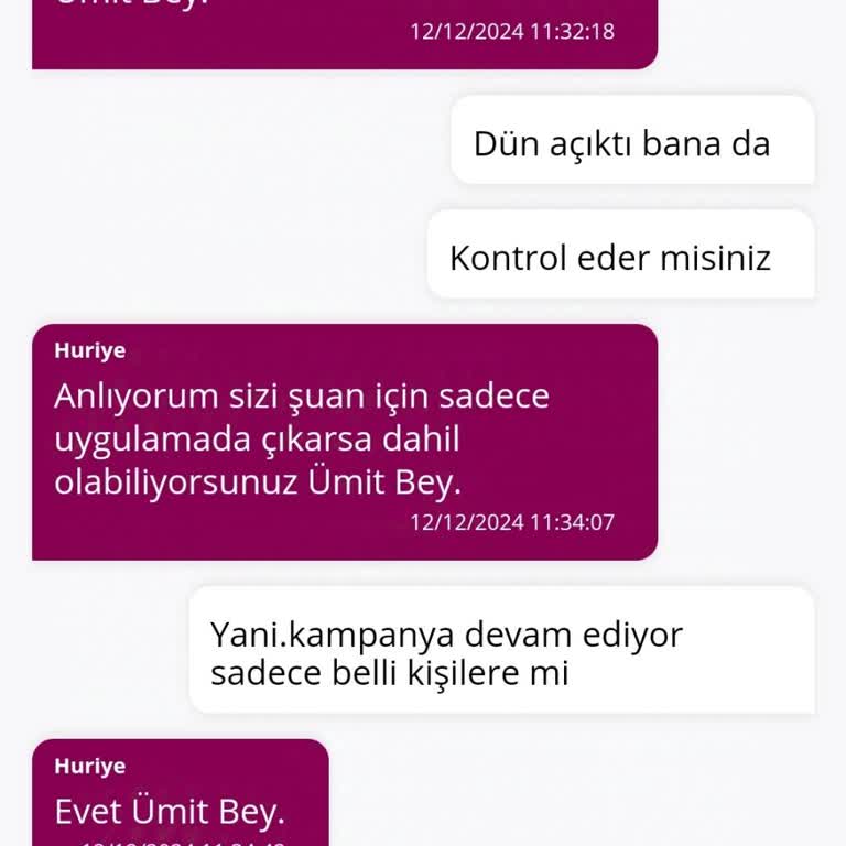 QNB Kampanya Kaldırma Mağduriyeti