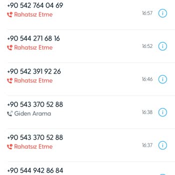 Sürekli Aramalarla Rahatsız Ediliyorum