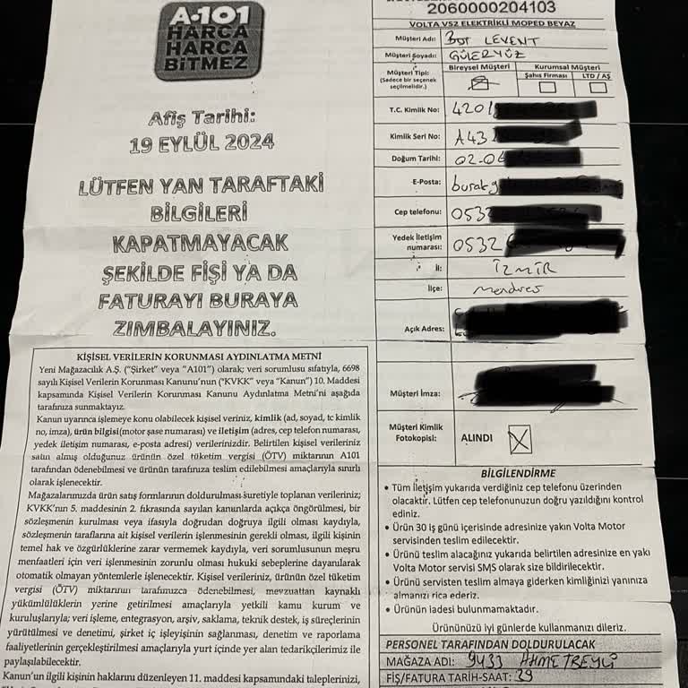 Yanlış Renk Motosiklet Ve İade Sorunu: Müşteri Mağduriyeti