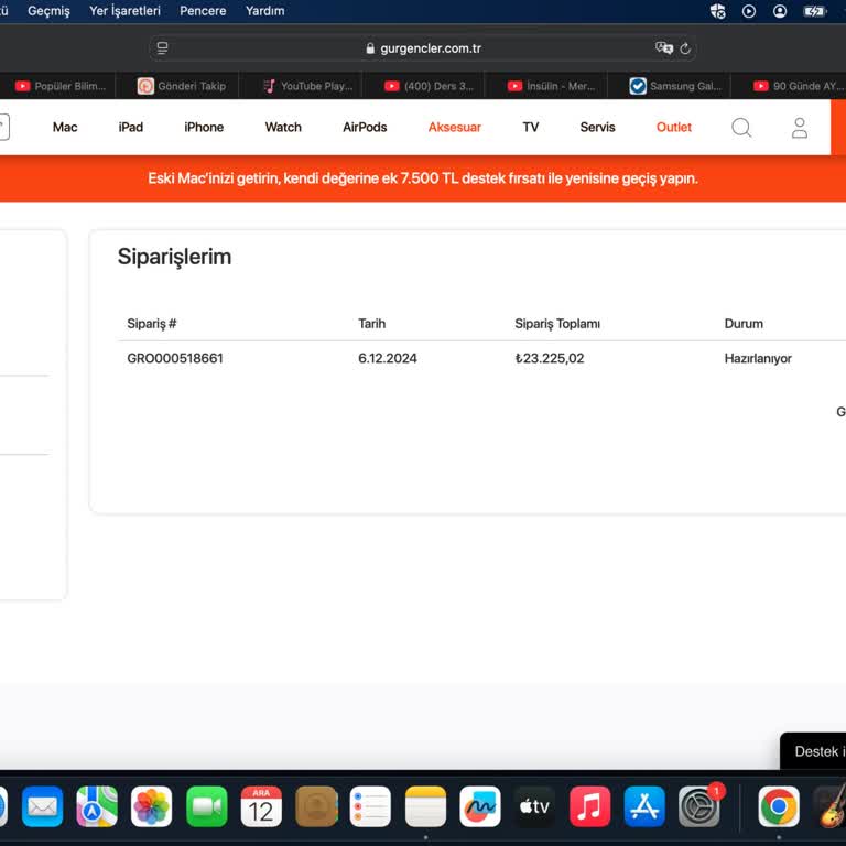 Gürgençler'den Sipariş Gecikmesi Ve Müşteri Hizmetleri Sorunu
