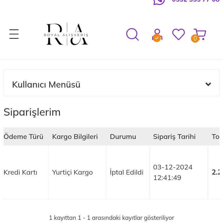 Stokta Olmayan Ürün Ve Geciken İade