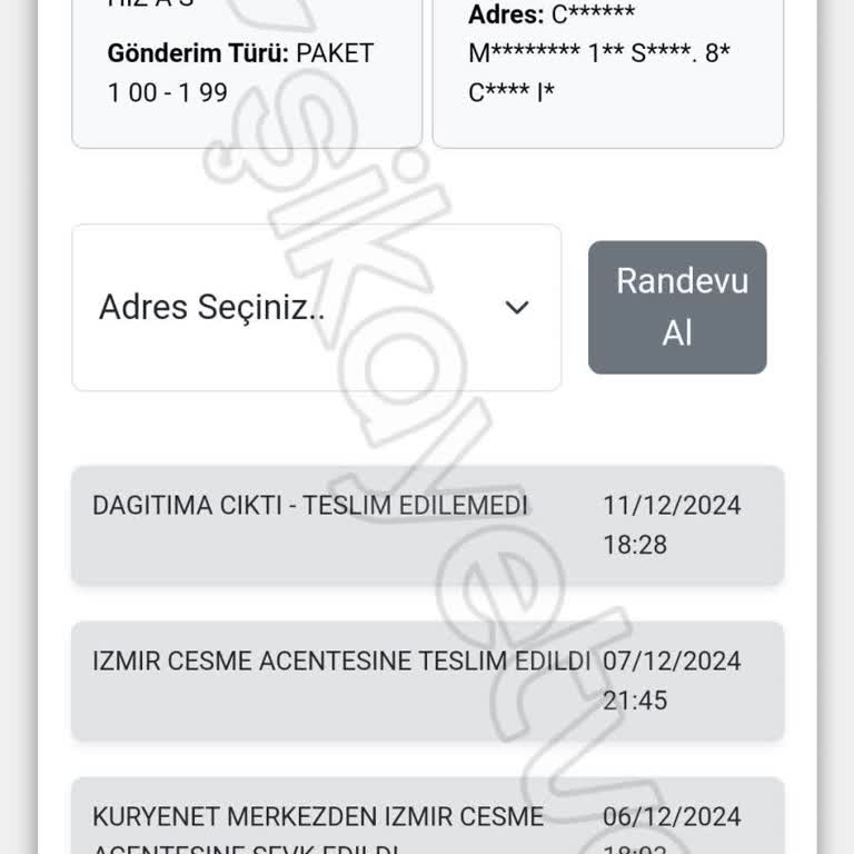 Kayıp Kargo Ve İletişim Sorunu