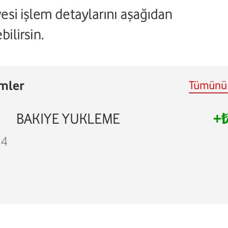 Vodafone Pay Kampanya Hatası: Hediye Bakiye Yüklenmedi