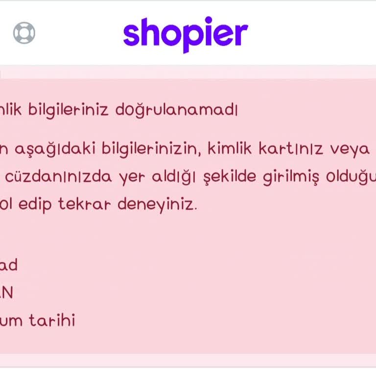 Shopier Kayıt Sorunu: Mavi Kartlı Kullanıcılar İçin Çözüm Arayışı