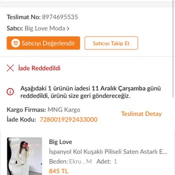 Trendyol'dan Aldığım Kusurlu Ürün Ve İade Sorunu!