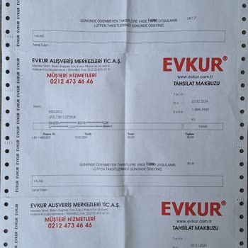 Evkur'dan Yanlış Borç Ve İcra Sorunu