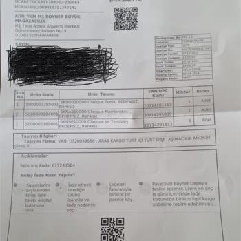 Yanlış Ürün Gönderimi Ve Yetersiz Müşteri Hizmeti